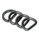 thumbnail image 5 of 10 Uds anillos en D fiables duraderos brillantes cómodos pequeños y compactos hebillas decorativas para bolsas para manualidades DIY, 5 of 8