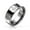 Silver, variant on Bling Jewelry Mens Square & Compass Freemason Titanium Wedding Band Ring Silver Tone Comfort Fit