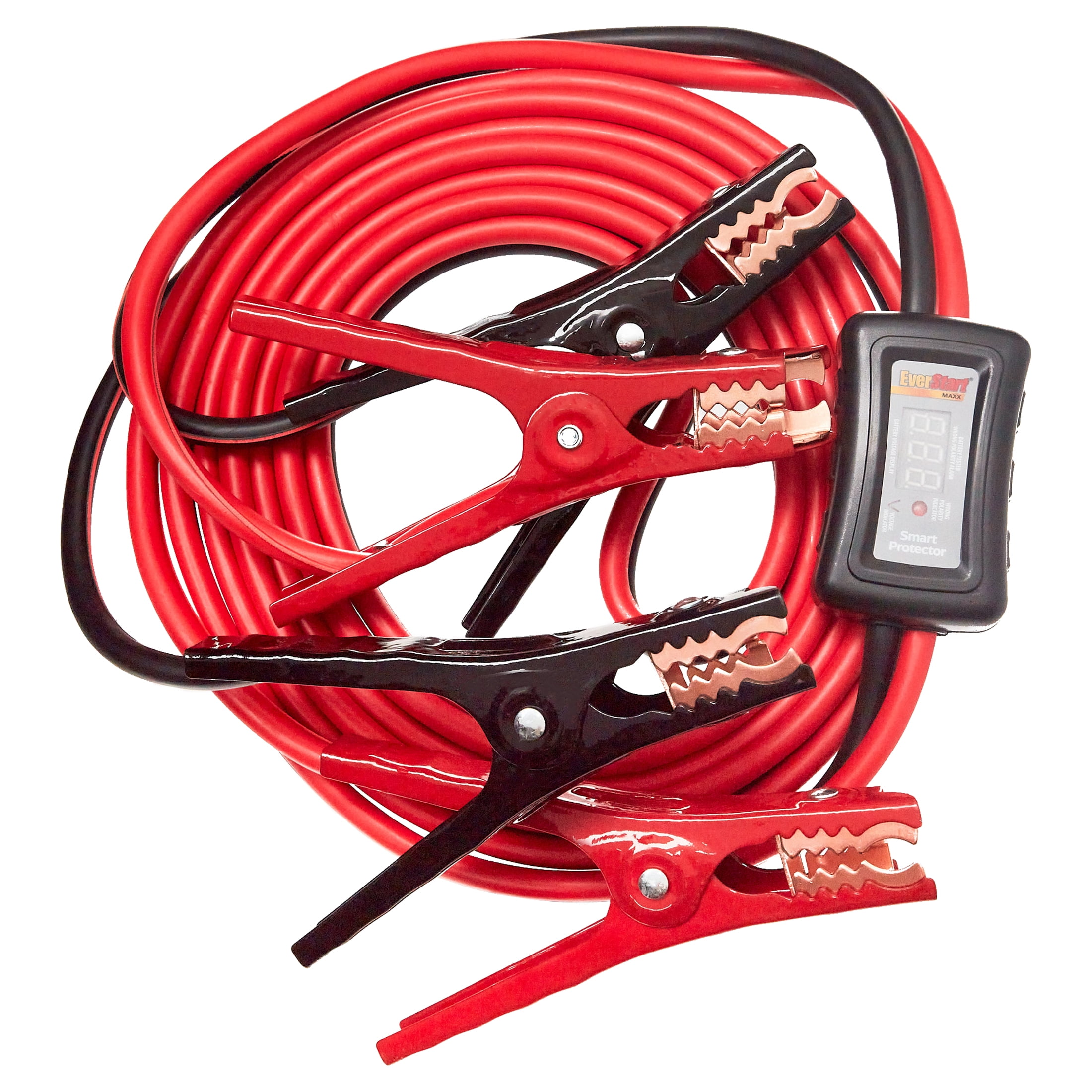 EverStart Maxx 6ga 16ft Heavy Duty Booster Cables with Smart Protector