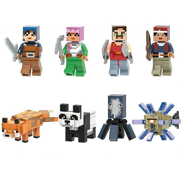 Block world cheap minifigures