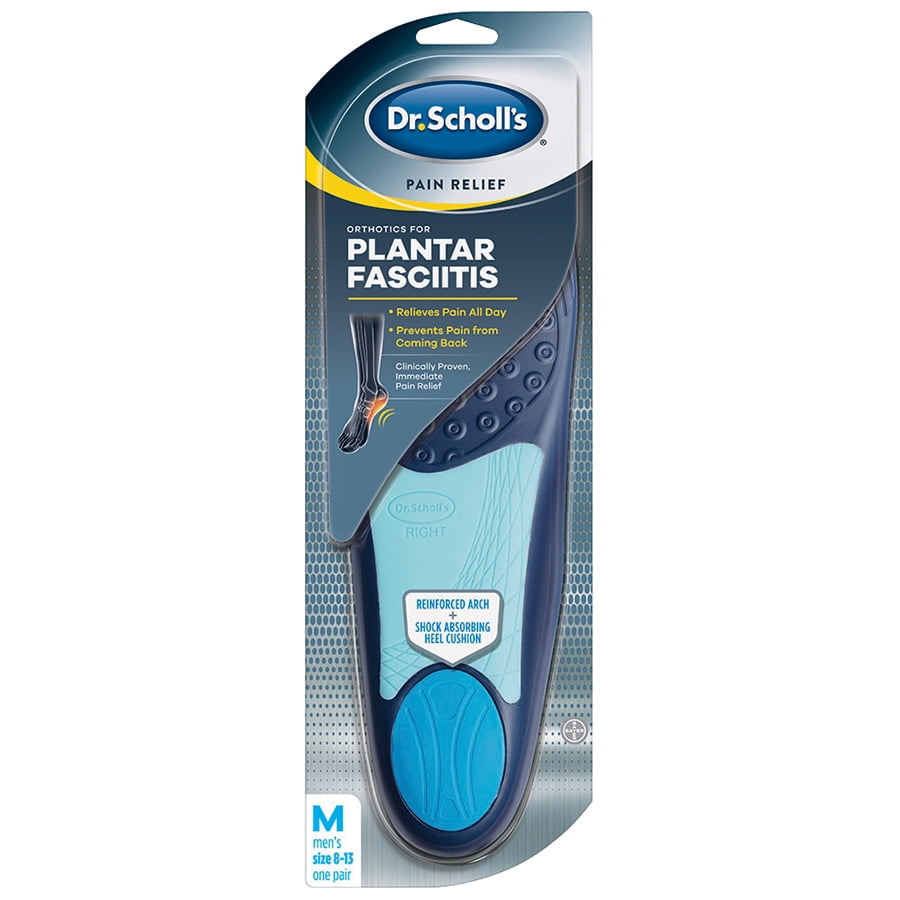 Dr Scholl’s Comfort Heel Cushions for Men/'s 1 Pair Size 8-13