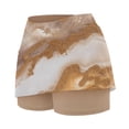 thumbnail image 6 of Women's Leisure Fitness Sports Tie Dyed Printed Double Layer Skirt Pants Pocket Half Skirt Skater Skirts Crib Bed Skirt Girls Midi Skirt Skirt Bathing Suits for Women Tennis Skirt with Shorts Skirt, 6 of 7