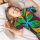 thumbnail image 4 of Balery Multicolored Beautiful Flower Conjunto de Pijama Infantil de Manga Corta con Estampado – Ropa de Dormir de Algodón Suave-3X-Large, 4 of 5