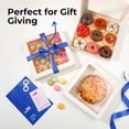 thumbnail image 4 of Paquete de 25 cajas para tartas, cajas de panadería blancas con ventana, cajas automáticas para donas, galletas, pasteles, ideal para fiestas, Navidad, día de, 4 of 4
