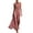A1 Pink, variant on BODOAO Maxi Dresses for Women Floral Halter Neck Sleeveless Chiffon Pleated Long Dress, Flowy Summer Wedding Guest Outfit for Beach Vacation and Special Events Black L