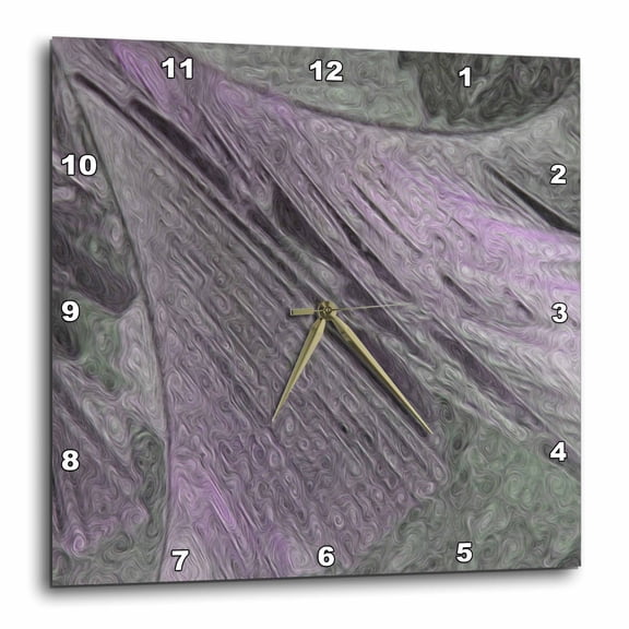 3drose, Delicate Pink Abstract, 10x10 Wall Clock