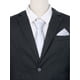 thumbnail image 5 of Conjuntos de corbatas para hombres INSPIRE CHIC, corbatas de lunares con pañuelo a juego para bodas y negocios, gris claro, 5 of 5