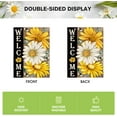thumbnail image 6 of Summer Floral Garden Flag 12x18 Inch Double Sided Outside, Daisy Sunflower Welcome Seasonal Yard Outdoor Flag, 6 of 6