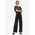 thumbnail image 3 of ellos Women's Plus Size Wide Leg Soft Pants, 3 of 4