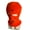 Fluorescent Orange, variant on Ski Mask,Fine Embroidery Ski Mask for Men,Thickened Inside Full Face Mask,Gray