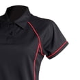 thumbnail image 2 of Finden & Hales Womens Piped Performance Polo Shirt, 2 of 4