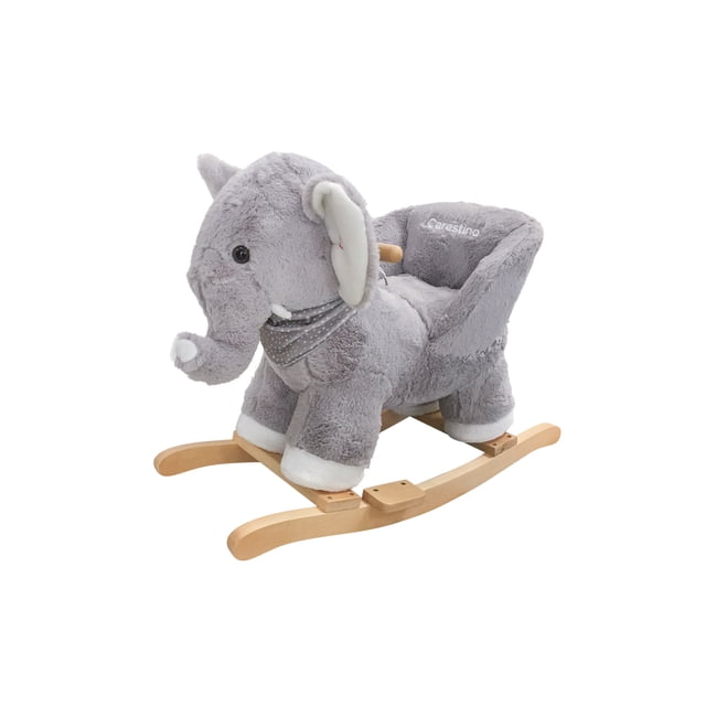 Mecedor Peluche Elefante Gris