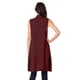thumbnail image 4 of Chaleco ligero tejido con bolsas color Vino AMAD Casual para mujer Talla M, 4 of 5