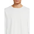 thumbnail image 4 of George Men's Crewneck Tee with Long Sleeves, Sizes XS-3XLT, 4 of 5