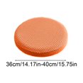 thumbnail image 3 of MTBLYS Funda redonda para taburete de bar con elástico protector de asiento para taburetes de cocina y mostrador|Tejido de imitación de seda con lazos elásticos para un ajuste seguro|fácil de limpiar, 3 of 6