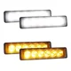 thumbnail image 5 of Par Faros Barra 6 Led Lupa Auxiliar 4x4 Auto Moto Estrobo F1, 5 of 8