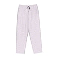 thumbnail image 4 of Naloa Kawaii Cat Paw Print Women’s Ultra-Soft Comfy Pajama Lounge Pants with Pockets & Drawstring, 4 of 8
