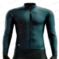 thumbnail image 3 of Chaqueta de ciclismo de invierno para hombre, de franela polar de manga larga, de cachemira, cálida y gruesa, para ciclismo al aire libre, resistente al viento, cálida, 2024, 3 of 5