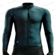 thumbnail image 3 of Chaqueta de ciclismo de invierno para hombre, de franela polar de manga larga, de cachemira, cálida y gruesa, para ciclismo al aire libre, resistente al viento, cálida, 2024, 3 of 5
