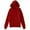 Wine, variant on GigrtiJin Women's Knitted Hoodies Long Sleeved Solid Color Hooded Drawstring Sweater Casual Warm Comfy Pullover Top