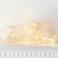 thumbnail image 2 of Lights4fun Set Of 3 Led Glass Balls Battery-operated LINERO 2024 Walkbee A, 2 of 5