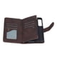 thumbnail image 3 of Funda de teléfono tipo billetera con cremallera de PU, funda protectora para teléfono con cierre magnético para Galaxy S22 Plus Marrón, 3 of 10