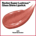 thumbnail image 3 of Revlon Super Lustrous Glass Shine Lipstick, Moisturizing Lipstick with Aloe, 020 Nude Illuminator, 0.15 oz, 3 of 7