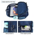 thumbnail image 4 of Tinyat Mesh Backpack for Women Men See Through Solid Color Bags Stadium Approved Shoulder Bag for Travel Swim Outdoor, 4 of 7