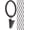 Oil-Rubbed Bronze, variant on Curtain Rings with Clips, Set of 14, 1.5" Inner Diameter, Fits Up to 1 1/4" Rod, Royal Gold