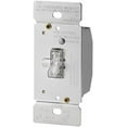 thumbnail image 2 of Eaton TI306L-K Toggle Dimmer, 5 A, 120 V, 600 W, CFL, Halogen, Incandescent, LED Lamp, 3-Way, Clear, 2 of 2