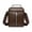 Brown, variant on Men's Genuine Leather Crossbody Bag with Multiple Compartments, Stylish Chest Shoulder Sling Bag for Travel Work Daily Use
