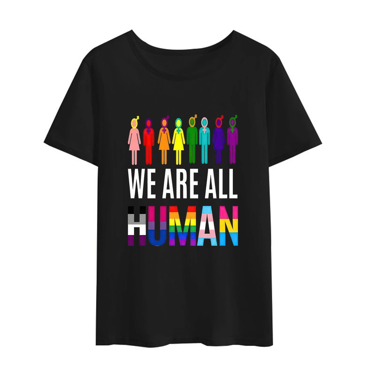 LGBTQ Men's Women's T-Shirt Couple T-shirt Pride Flag Meaning Lesbian ...