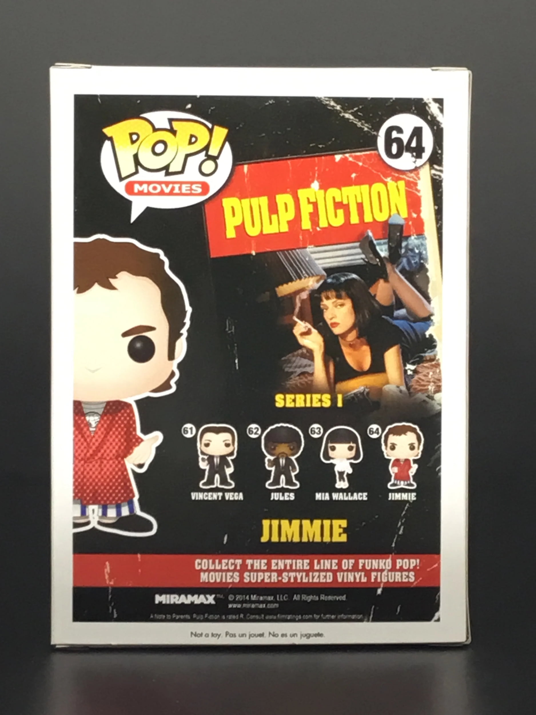 FUNKO POP! Pulp Fiction 「パルプ・フィクション」 ジミー Funko Pop! Pulp Fiction- Jimmie Vinyl Figure - Walmart.com
