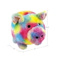 thumbnail image 3 of Large Plush Piggy Bank for Coins and Money, 3 of 6