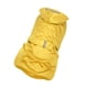 thumbnail image 4 of Impermeable para perros grandes, con capucha, impermeable, para exteriores, para mascotas Amarillo 4XL, 4 of 9