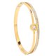 thumbnail image 5 of Brazalete sencillo, brazalete elegante de acero de titanio para mujer, brazalete sencillo, pulsera diseñada para durar, 5 of 9