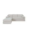 thumbnail image 2 of Elements Haley Fabric Sectional in Seashell (Right Arm Facing Loveseat, Left Arm Facing Chaise), 2 of 2