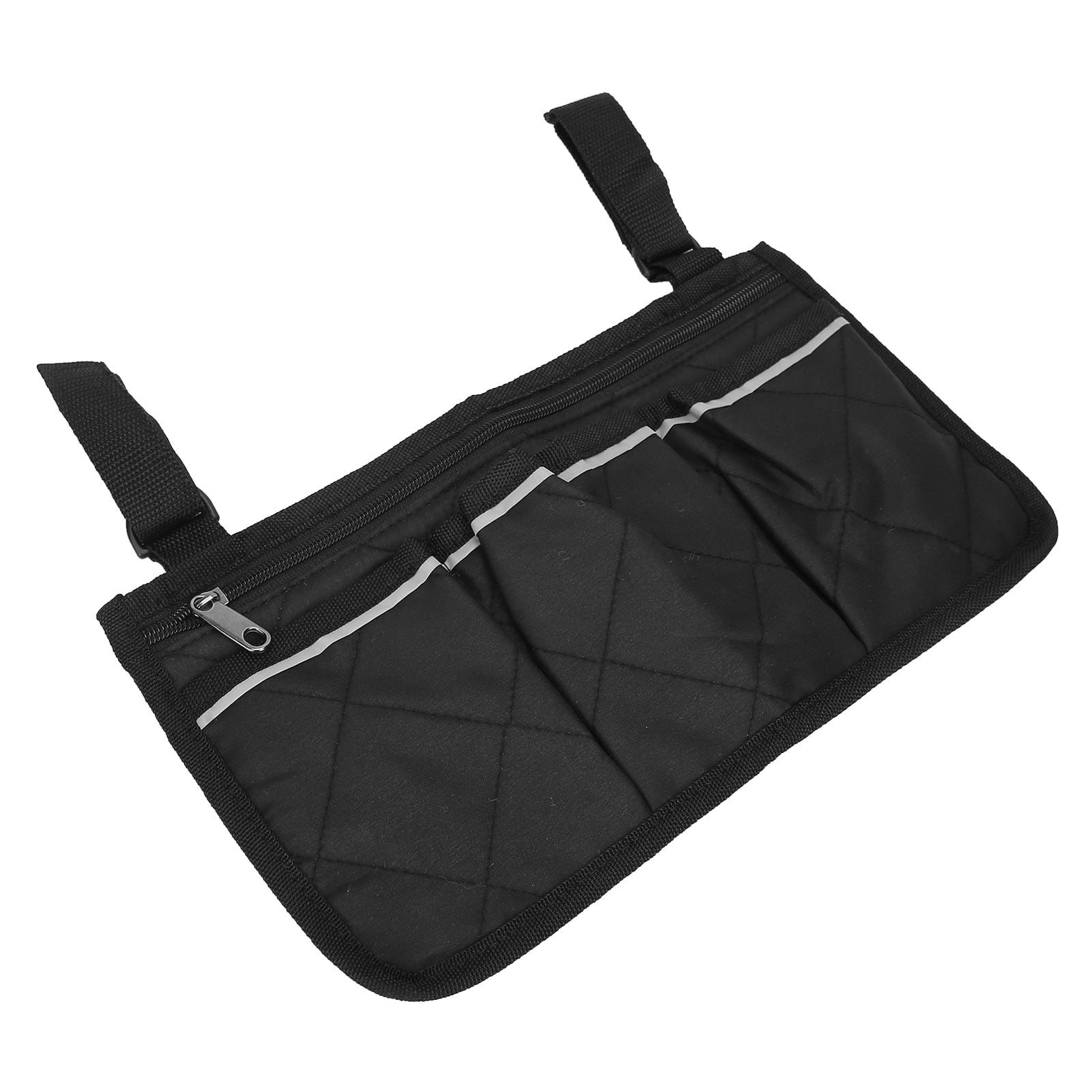 ANGGREK Wheelchair Bags, Armrest Pouch Bag Chair Side Bag Oxford For