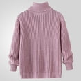 thumbnail image 2 of YLSDY Mens Soft Turtleneck Chunky Sweaters Casual Winter Warm Pullover Classic Cable Knit Slim Fit Jumper Pink L, 2 of 5