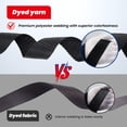 thumbnail image 6 of MOCA Heavy Duty Ratchet Tie Down Straps - 5200 Lbs Breaking Strength 1.6" x 8', with 4 Heavy Duty Ratchet Padded Handles & Coated Chromoly S Hooks & 4 Soft Loop Tie-Downs - Black, 6 of 9