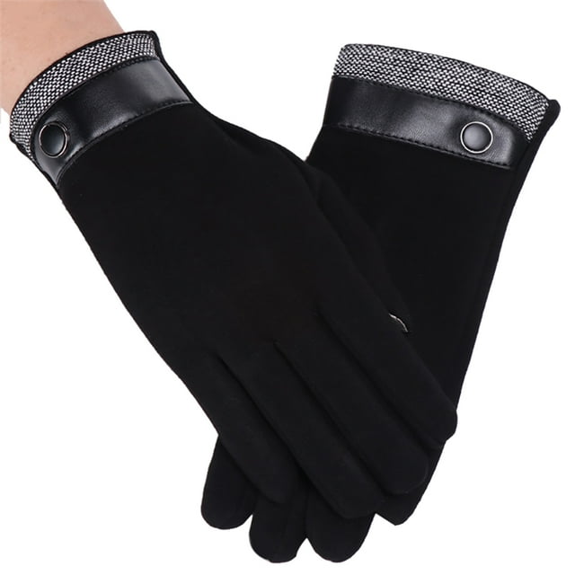 Gants D'hiver à écran Tactile Coupe-vent Pour Hommes Pour Téléphone Intelligent Et Tablette