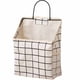thumbnail image 1 of Bolsas de almacenamiento para el hogar Lino de algodón para colgar en la pared con patrón de rayas-- Sailing Electrónica, 1 of 1