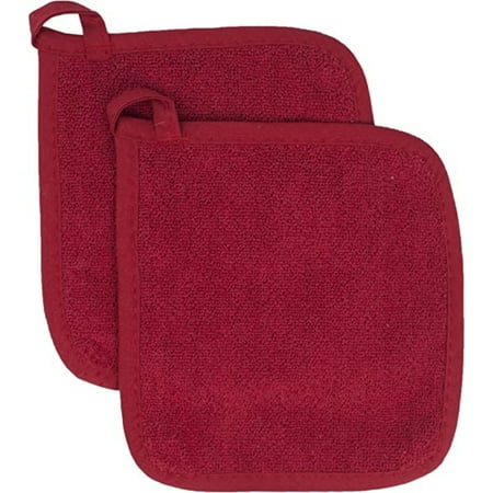 

PEACNNG Ultimate Protection Heat-Resistant Pot Holders & Hot Pads Pocketless Design for Maximum Safety (2-Pack)
