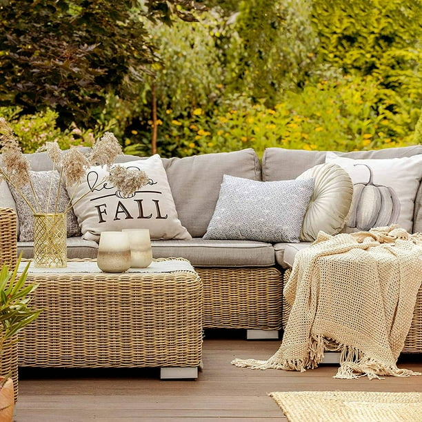 Fall throw best sale pillows walmart