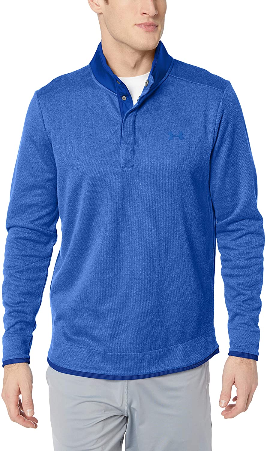 under armour storm sf snap mock sweater