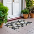 thumbnail image 6 of Addison Rugs Chantille Indoor/Outdoor Transitional Scrolls Black Washable Rectangle Rug, 1'8" x 2'6", 6 of 6