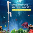 thumbnail image 2 of Aquarium Gravel Cleaner, Battery Powered Fish Tank Gravel Cleaning Tool, Fish Siphon Water Change Cleaning Tool with Adjustable Tube, Fits for Large and Small Aquariums, 2 of 5