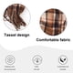thumbnail image 4 of Bufanda para mujer, bufanda de invierno a cuadros, cálida y acogedora, chal de gran tamaño, bufandas de invierno para mujer, bufanda de invierno con tacto de cachemira, 4 of 5