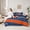 Orange Deepblue, variant on Homewish Boys Ball Lover 7-Piece Twin Bedding Sets,Rugby Football Sport Bedding Comforter Set,Blue Gray White Sheet Sets For Teens,Ultra Soft Home Decor Reversible