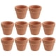 thumbnail image 1 of 10 mini macetas de terracota con orificios de drenaje para suculentas, cactus y viveros de arcilla para interior y exterior., 1 of 6